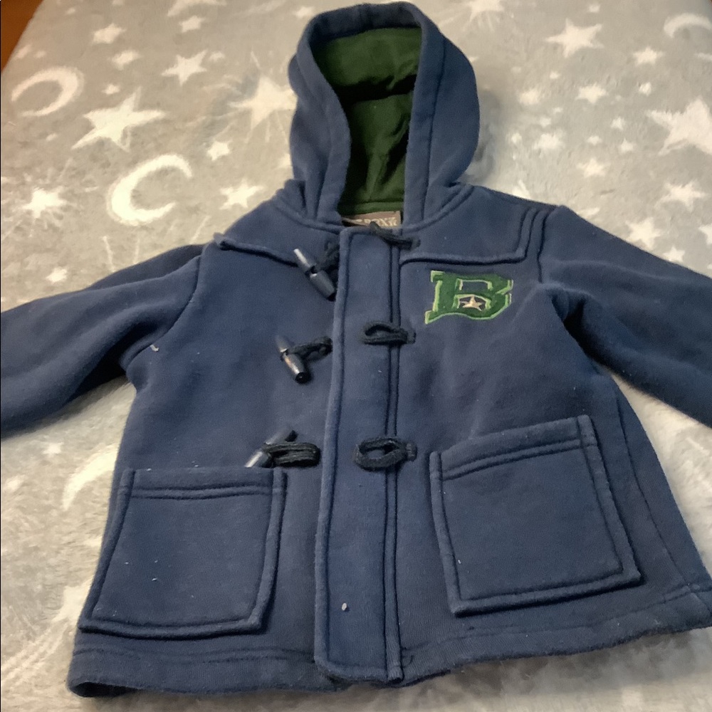An nice blue and warm on the inside jacket.